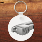 ニンニクを押す キーホルダー (正面)