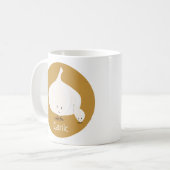 ニンニクキャラクター食品 コーヒーマグカップ (正面左)
