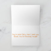 「ニンニクチーズパン」サンキューカード カード (内部)