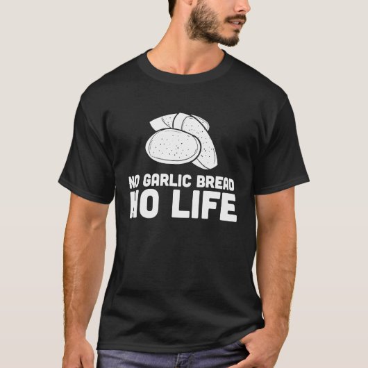 ニンニクパン無し Tシャツ (正面)