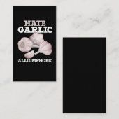 ニンニクヘーターズアリンポビックアリンポブ 名刺 (正面/裏面)