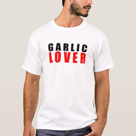ニンニク好き Tシャツ (正面)