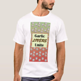 ニンニク愛好家ユナイト Tシャツ