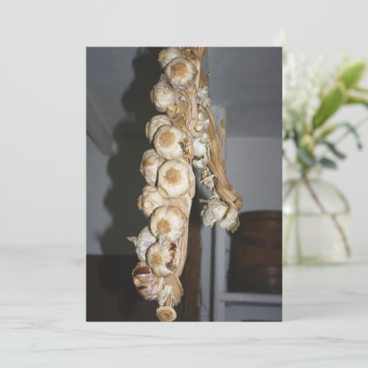 ニンニク招待状 招待状 (スタンド正面)