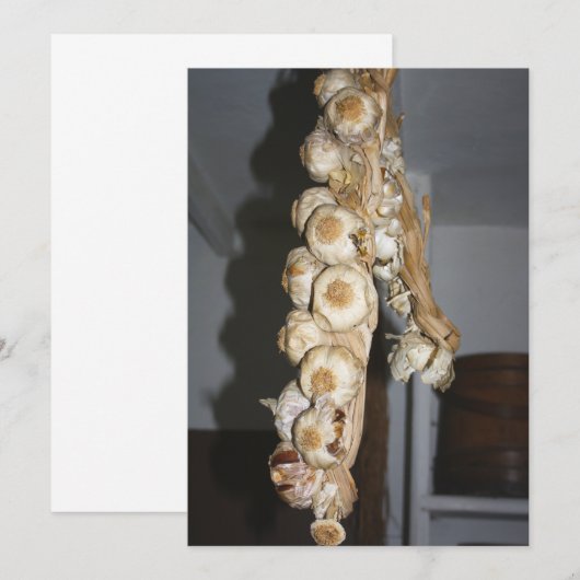 ニンニク招待状 招待状 (正面/裏面)