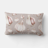 ニンニク模様 ランバークッション (裏面)