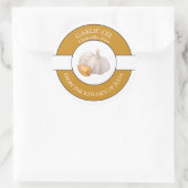 ニンニク油ラベル ラウンドシール (バッグ)