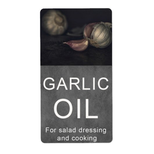 ニンニク油ラベル ラベル (正面)