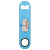 ニンニク漫画イラストレーション スピード栓抜き (正面)