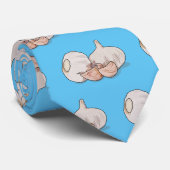 ニンニク漫画イラストレーション ネクタイ (ロール)