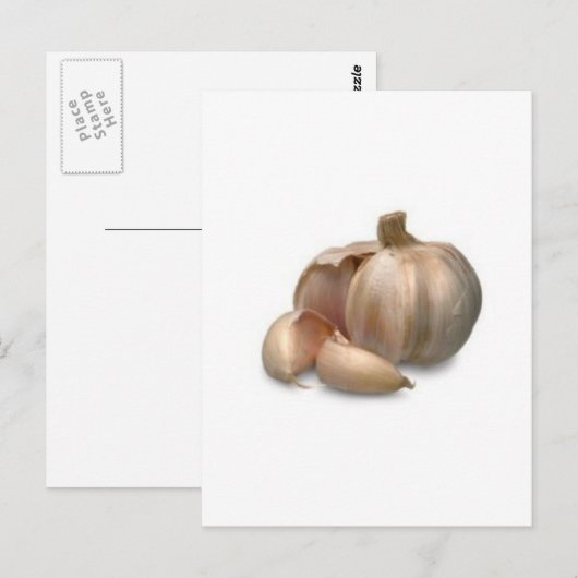 ニンニク球 ポストカード (正面/裏面)