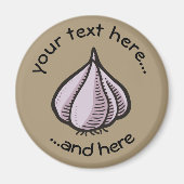 ニンニク球 マグネット (正面)