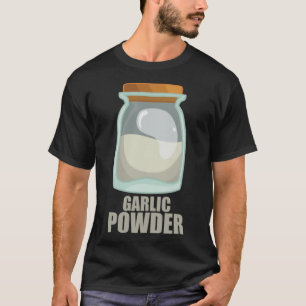 ニンニク粉末香辛料食品料理 Tシャツ
