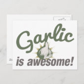 ニンニク素晴らしだ! ポストカード (正面/裏面)