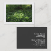 ニンニク縁どの斑点 名刺 (正面/裏面)