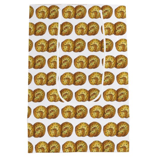 ニンニク転がノックイタリアンパン料理シェフ ミディアムペーパーバッグ (裏面)