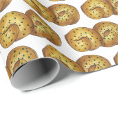 ニンニク転がノックイタリアンパン料理シェフ ラッピングペーパー (ロールコーナー)