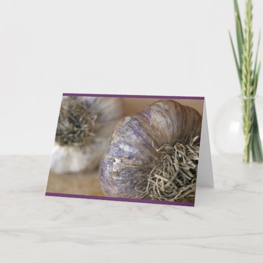 ニンニク頭 カード (正面)