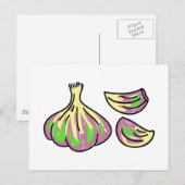 ニンニク ポストカード (正面/裏面)