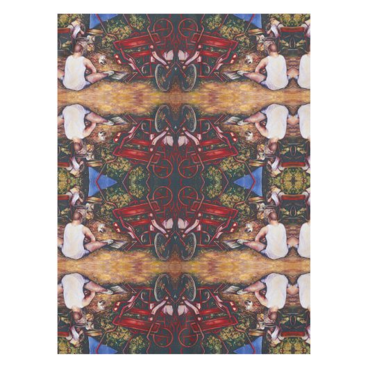 ニンニ忘れクを使う テーブルクロス (正面)