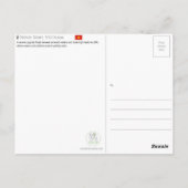 ニンビン、ベトナムの旅行絵葉書 ポストカード (裏面)
