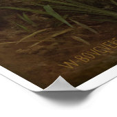 ニンフとサティエ・ウィリアム・アドルフィ・ブーゲロー ポスター (角)