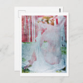 ニンフとデイジーの冠, モーリス・ドニ ポストカード (正面/裏面)