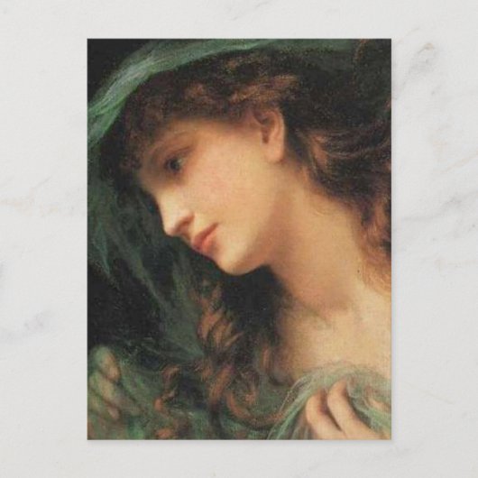 ニンフの頭 ポストカード (正面)