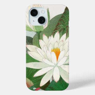 ニンファエア・ロータス、日本の木版画、1917年 iPhone 15ケース