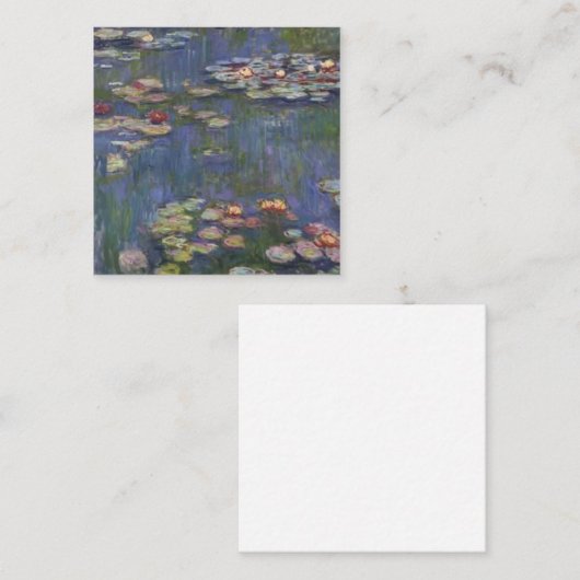 ニンフィアスクロウドモネ スクエア名刺 (正面/裏面)