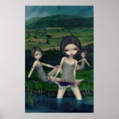 ニンフィスコレクティングベリーズアートプリント ポスター (正面)