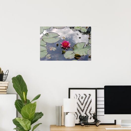 ニンフェアグロリオサ ポスター (ホームオフィス)