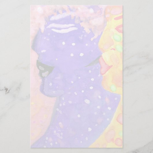 ニンフフォークアートバイアンヤC 便箋 (正面)