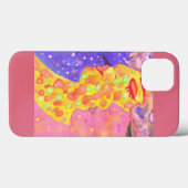 ニンフフォークアートバイアンヤC Case-Mate iPhoneケース (裏面 (横))