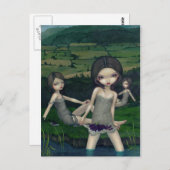 「ニンフ収集ベリー」ポストカード ポストカード (正面/裏面)