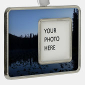 ニンフ湖アットドーン シルバープレートフレームオーナメント (右)