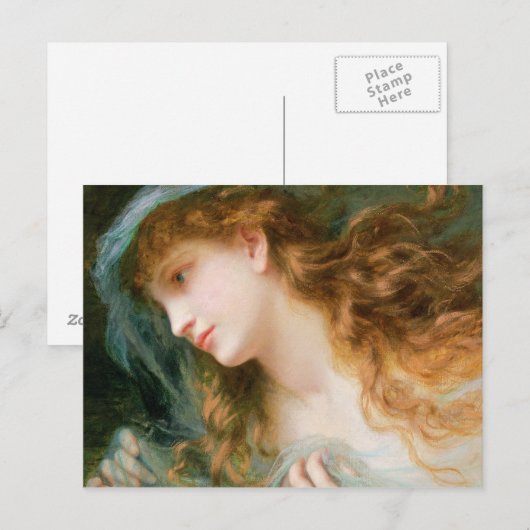 ニンフ頭 ポストカード (正面/裏面)