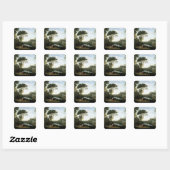 ニンフ・エゲリアの風景 スクエアシール (シート)