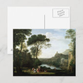 ニンフ・エゲリアの風景 ポストカード (正面/裏面)