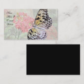 ニンフ・バタフライ・ビジネス・カード 名刺 (正面/裏面)