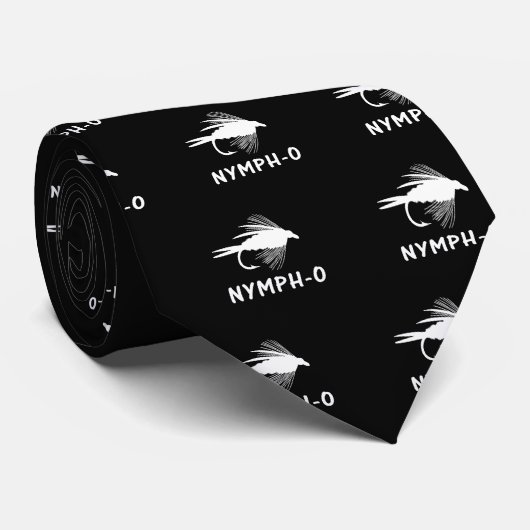 ニンフOのおもしろいなはえの魚釣りの魅惑 ネクタイ (ロール)
