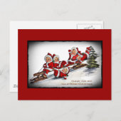 ニンブル・ニックスのスレッジライド ポストカード (正面/裏面)