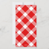 ニースいけなか?シンプルインレッドホリデーカード シーズンカード (裏面)