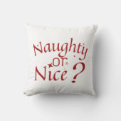 ニースいけなか？ – 休日よくはしゃぐタイポグラフィ クッション (正面)