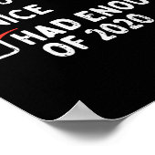 ニースいけなは2020年のクリスマスクォーターティを十分に持っていた ポスター (角)