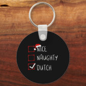 ニースいけなオランダクリスマスオランダ伝統 キーホルダー (正面)