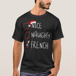 ニースいけなクフランスのリスマスフランス伝統ルート Tシャツ