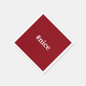 ニースいけなクリスマスカクテルパーティーナプキン スタンダードカクテルナプキン (角)