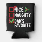 ニースいけなパパのお気に入りのクリスマスリスト 缶クーラー (正面)