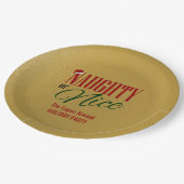 ニースいけなホリデー ペーパープレート (アングル)